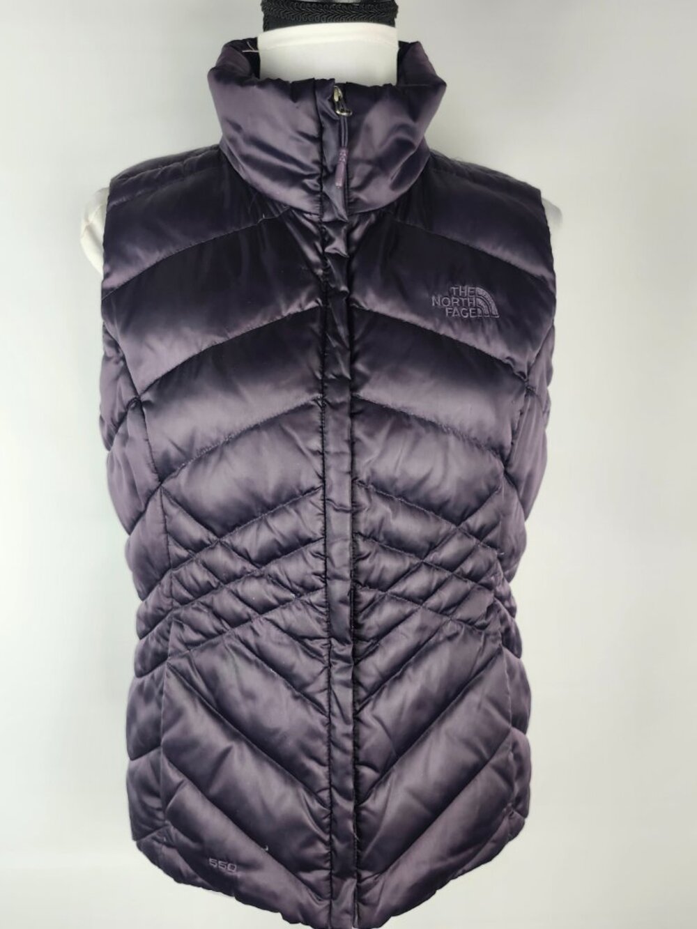 The North Face 550 Down Vest - Women's Size S/P Dark Purple